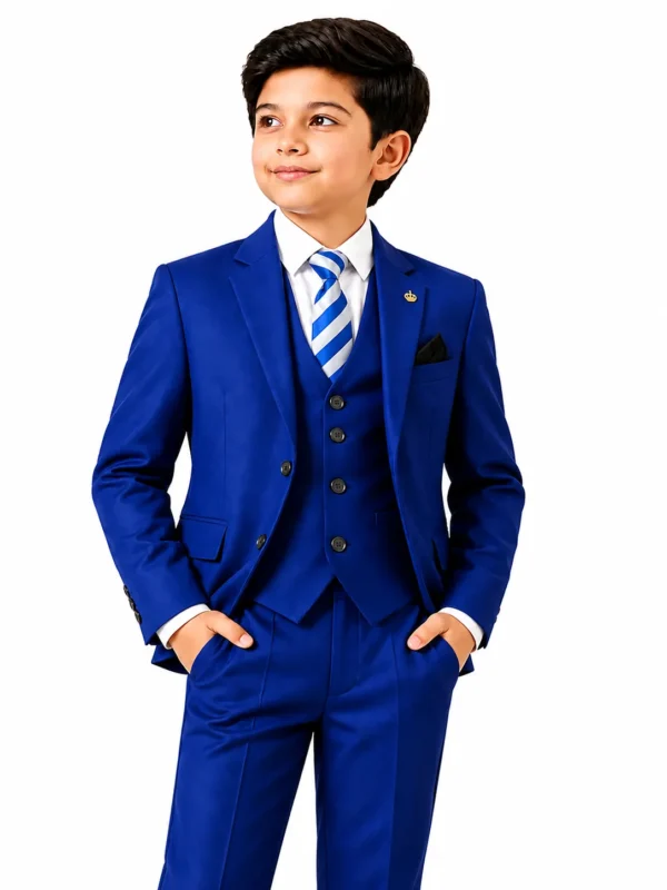 Kids 5-Piece Blazer Suit Combo